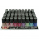Nail polish Sabrina trend colors 12ml, 72 pack