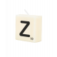 Letter candle - Z