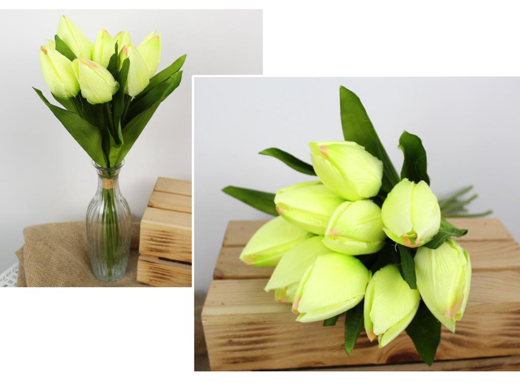  Der Strauß besteht aus einem Strauß Tulpen, Höhe 4