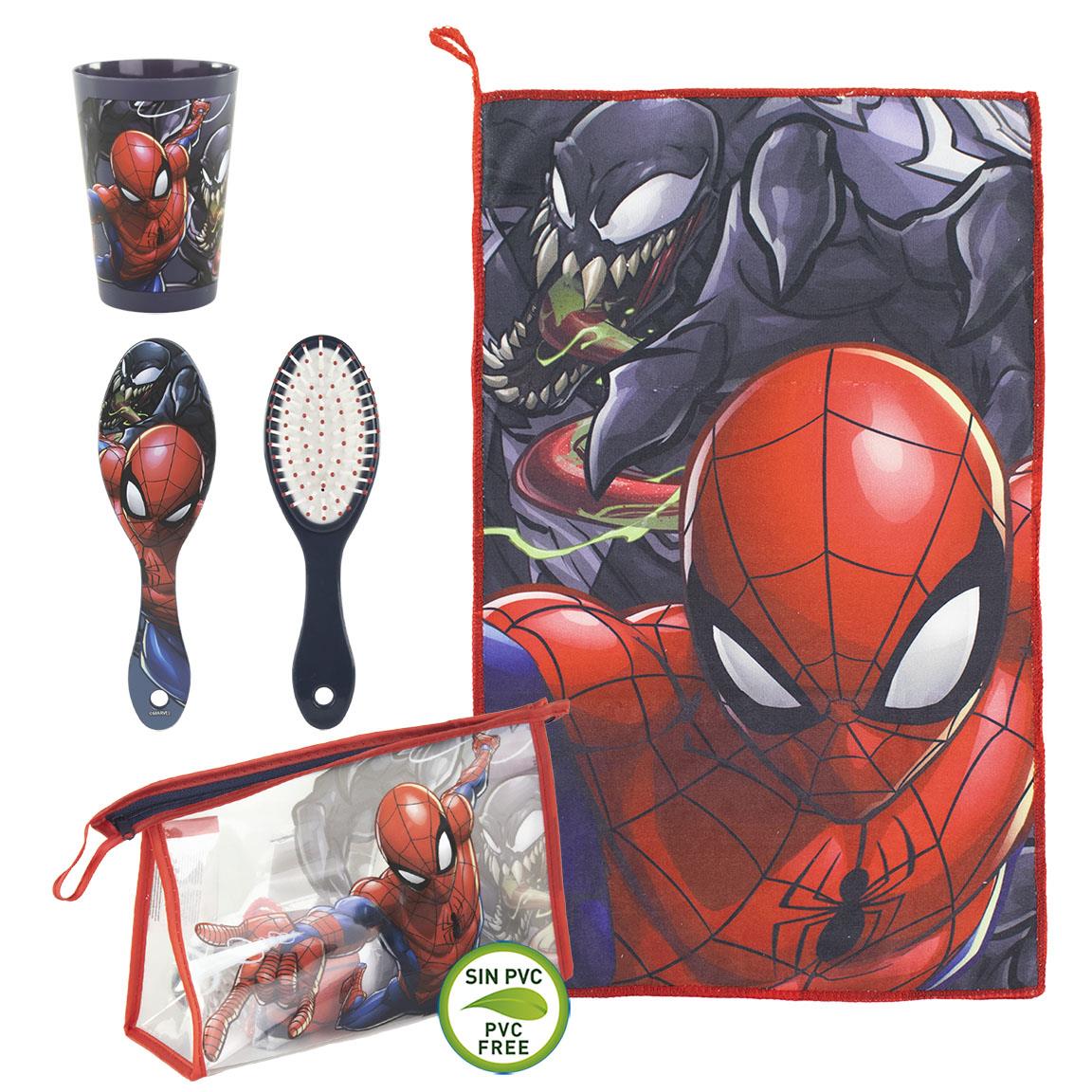  BESOIN DE TOILETTE / ENSEMBLE DE VOYAGE Spiderman