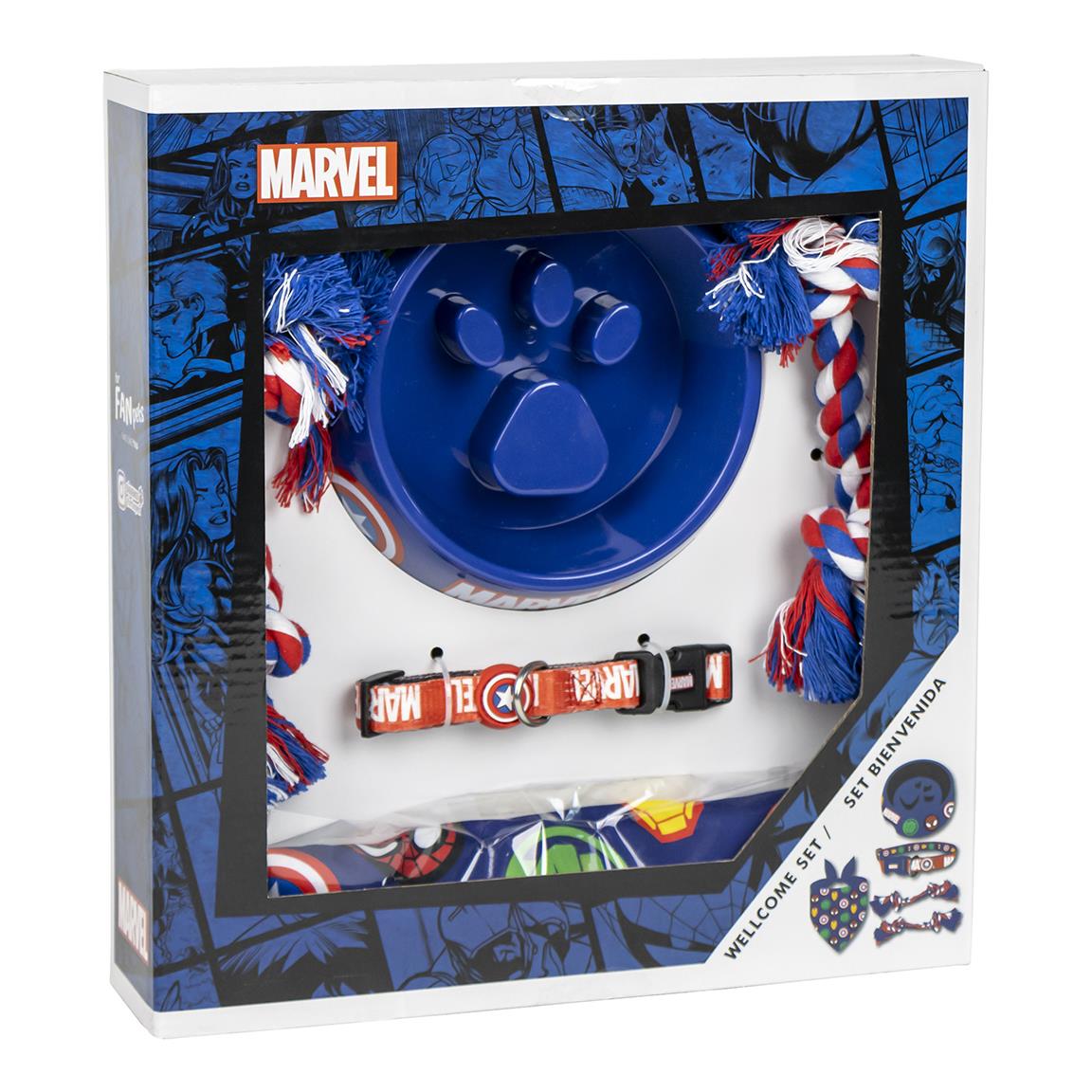  Avengers - Set Regalo Bienvenida, blau