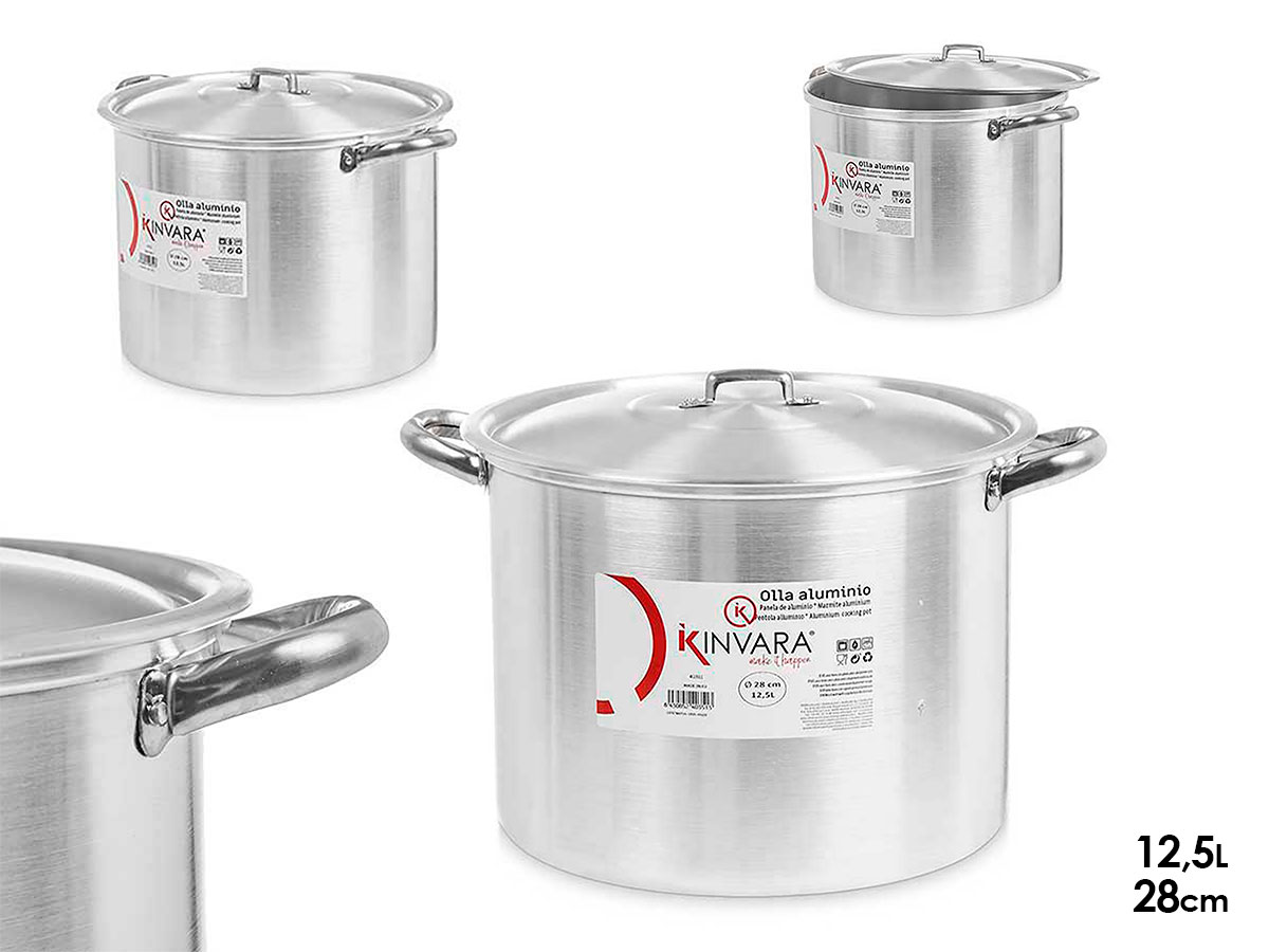  alumínium serpenyő 28 cm 12,5 l