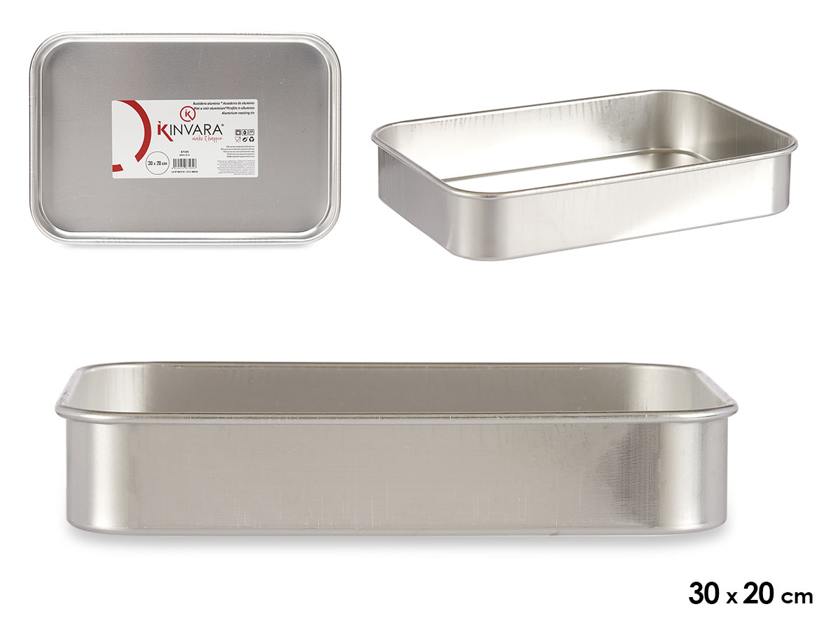 -Aluminium Bratpfanne 30x20cm