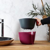 bol passoire ronde 2en1 cook concept, 3-fois assor (2) bol passoire ronde 2en1 cook concept, 3-fois assor (2)