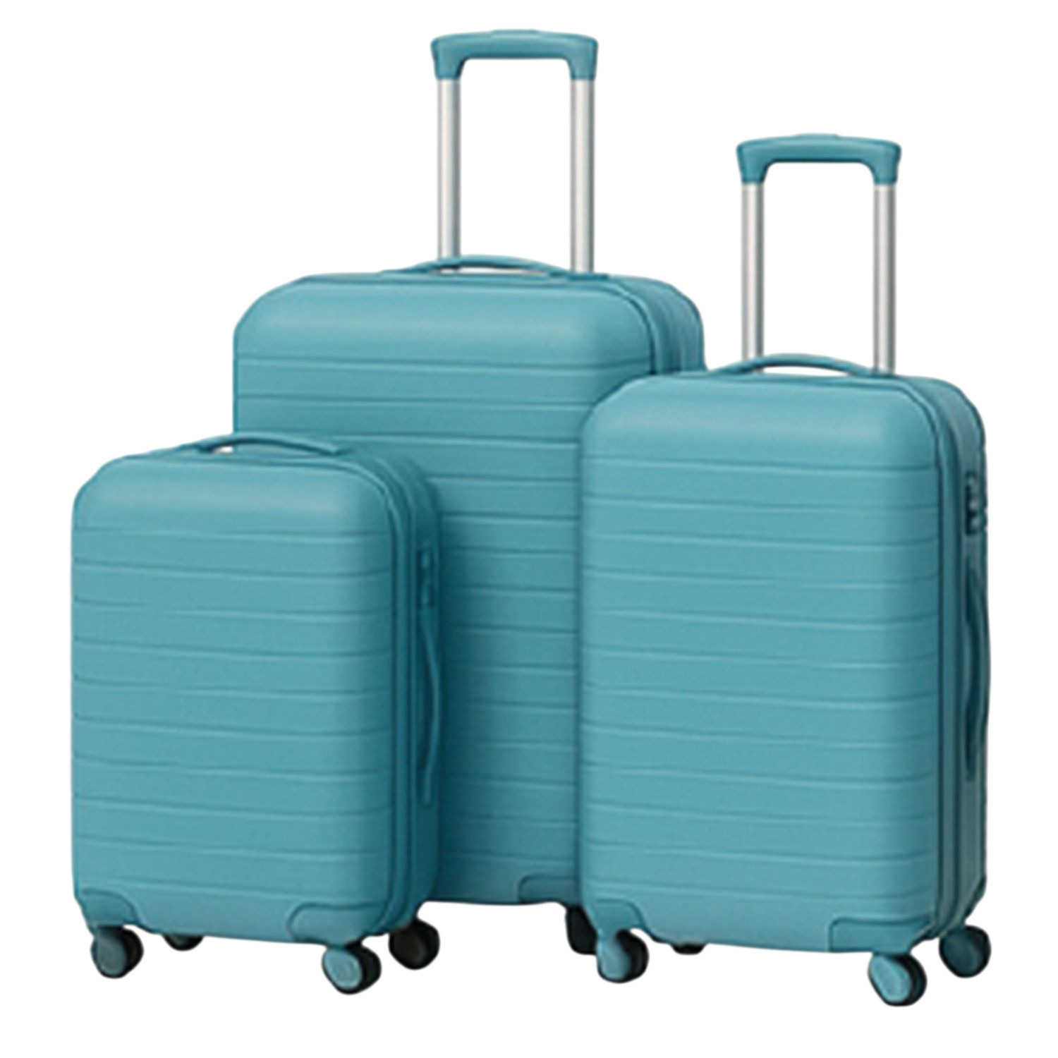  valise lisbonne turquoise x3 38l 71l 107l