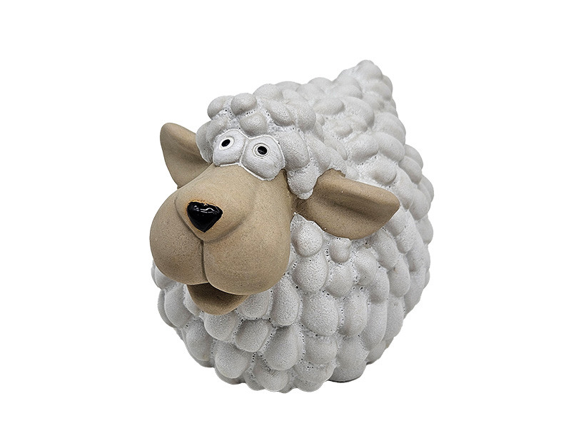 Mouton en porcelaine 12x8 x9,5cm