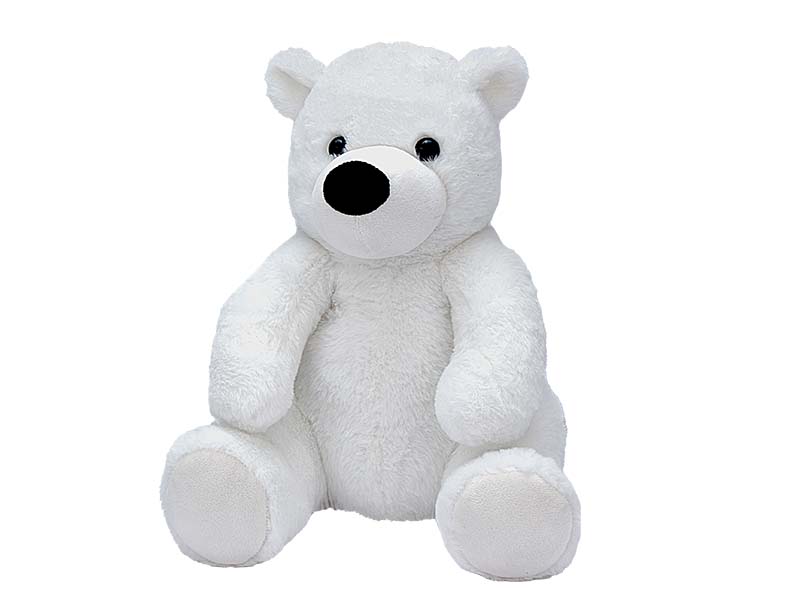 Ours polaire en peluche, 26x26x32cm