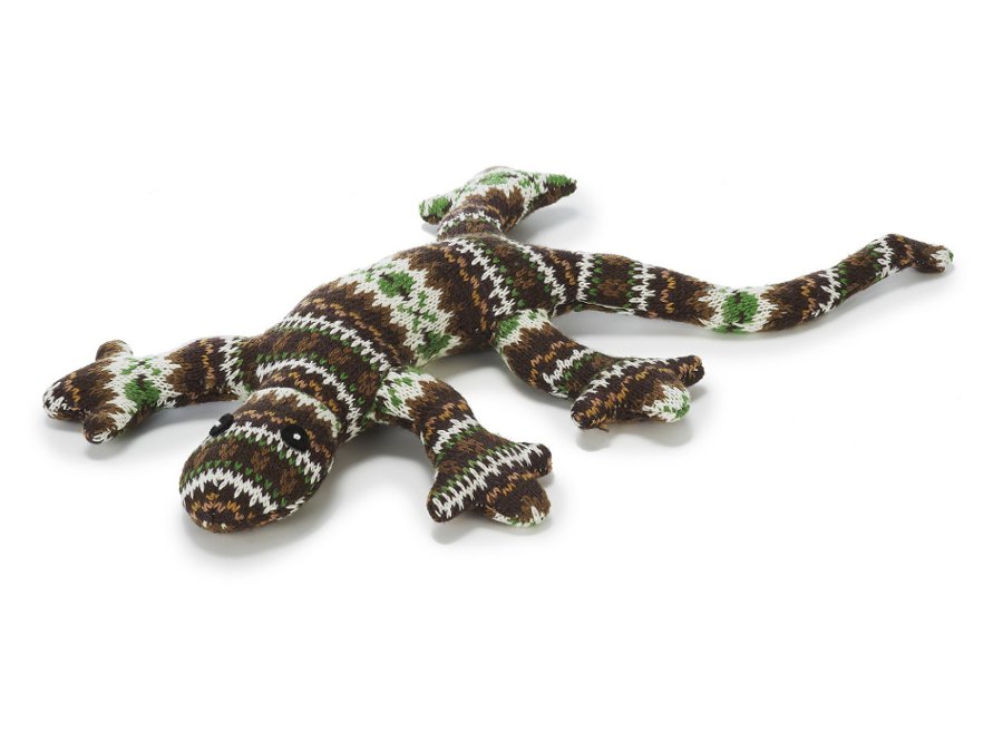 tricotée Gecko, 37 cm