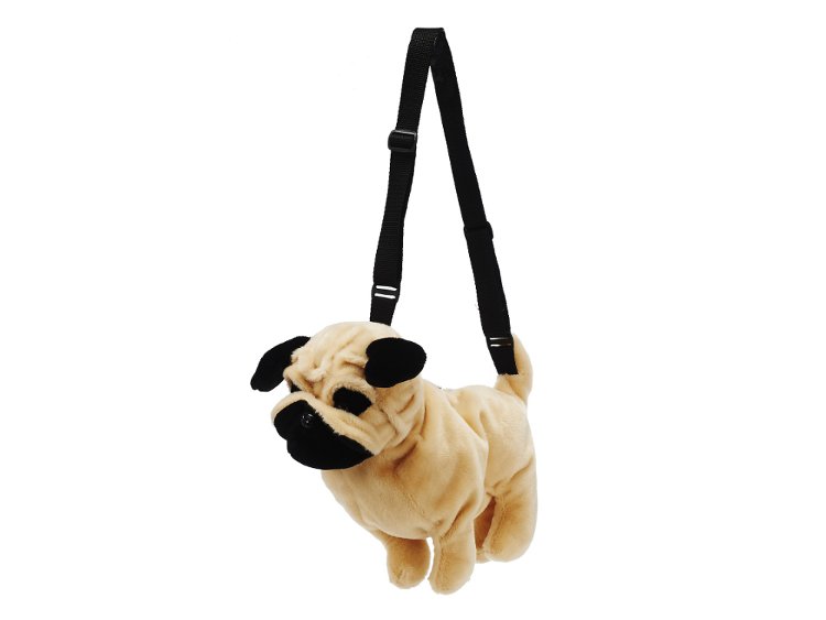 Sac de peluche, Mops 35 cm