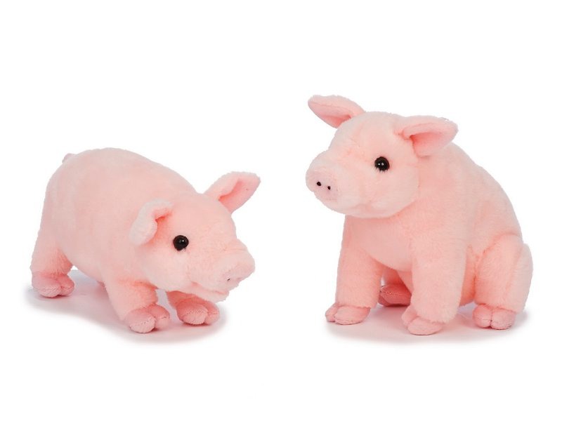Pig de peluche, 20 cm
