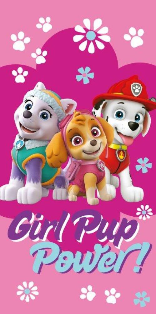  törülköző Paw Patrol 25 70/140 cm