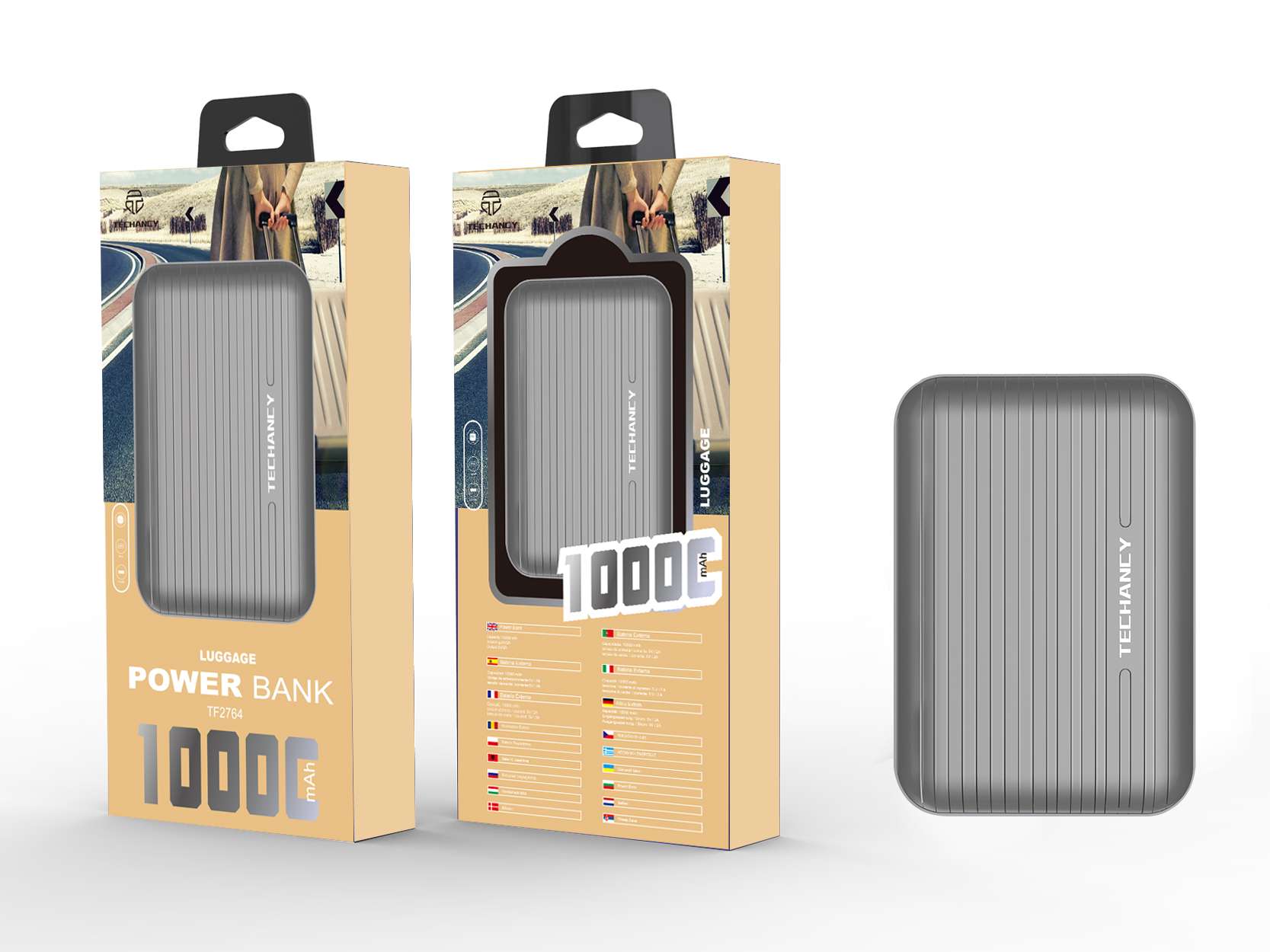  Powerbank 10000Mah 2A Gray