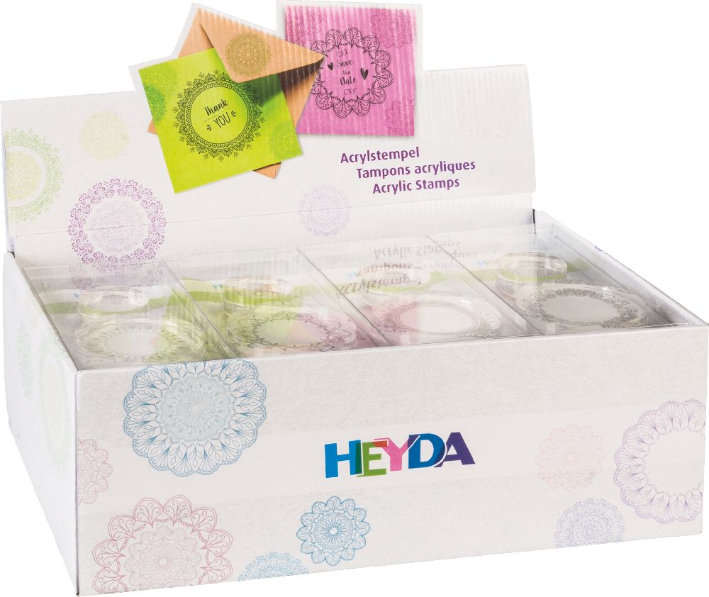  Display Acryl frame stempel geassorteerd