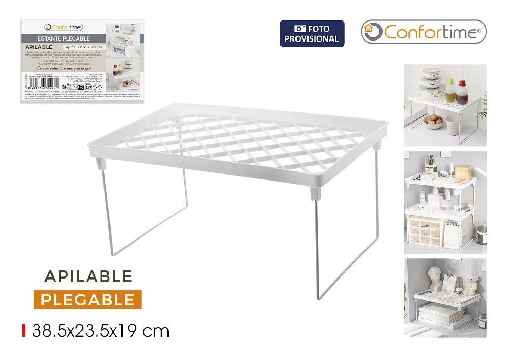  opvouwbare plank 38,5x23,5x19cm confortime