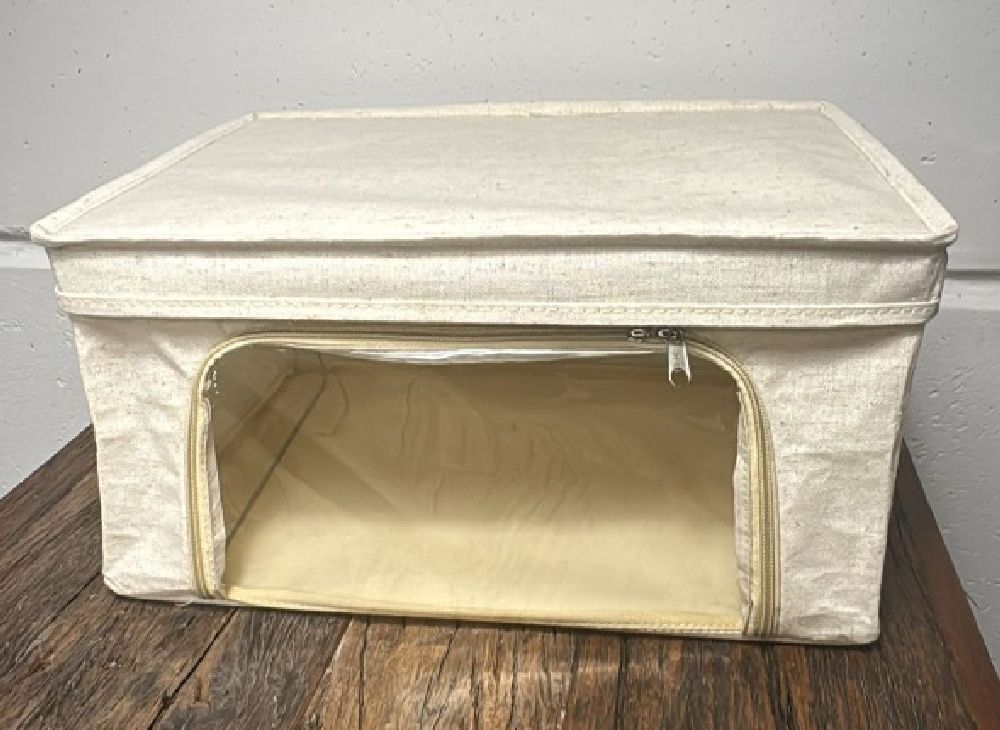 zwarte opvouwbare opbergmand voor het raam comfort
