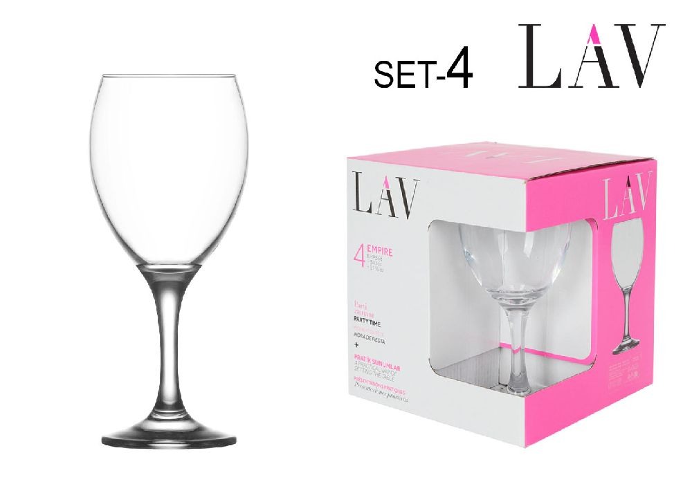  Set mit 4 -Empire Wassergläsern (340 ...