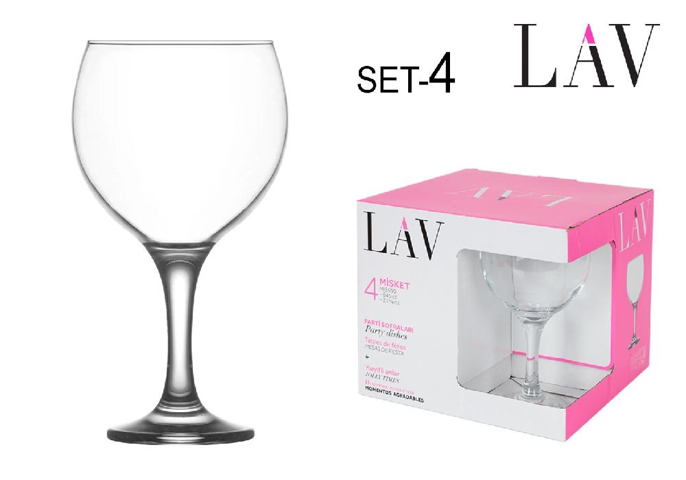  Ensemble de 4 tasses combinées 645 cm3