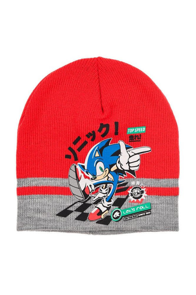  Sonic Chapeau rouge enfant « Le Hérisson, en route