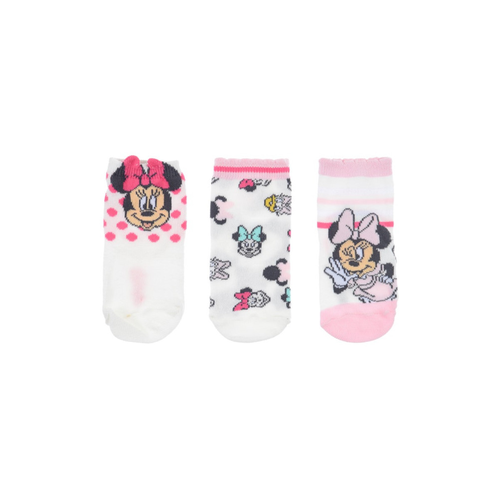 Disney Minnie Wink White baby socks 0/6 months