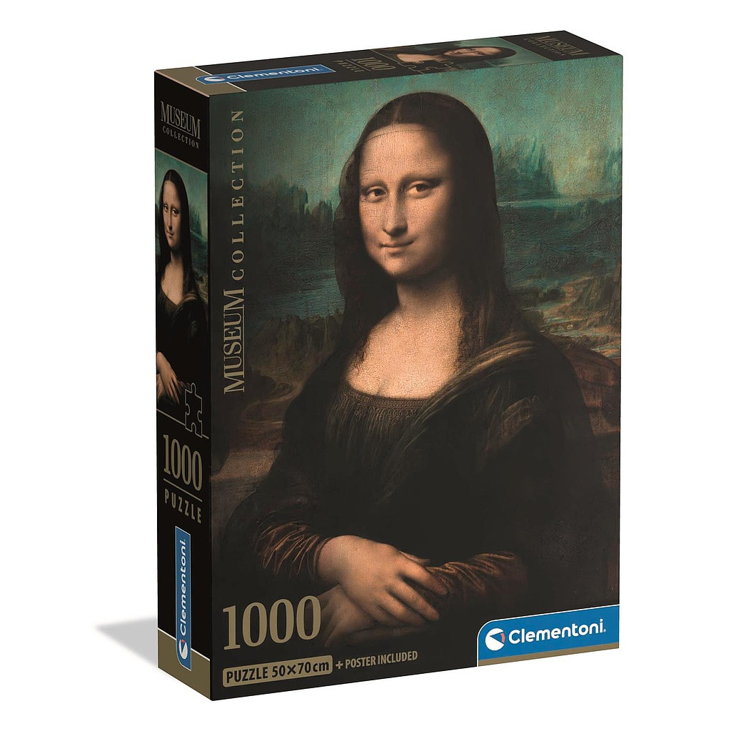  Art Mona Lisa 1000 piece Compact puzzle Cleme