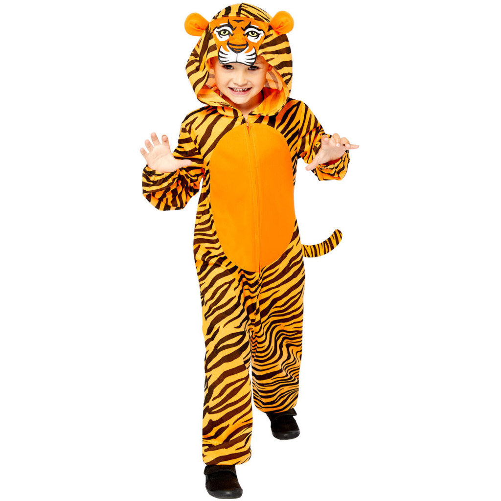  Tiger Orange costume 10-12 years