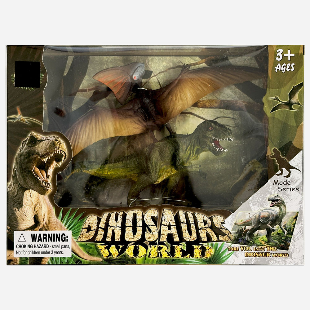 -Dinosaurier -Fleischfresser Figurenset aus ...