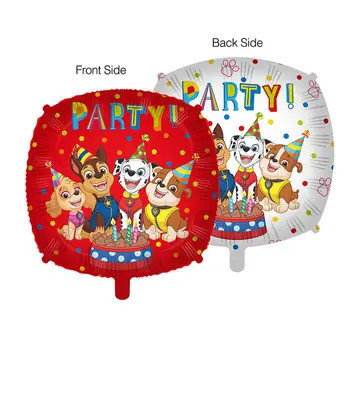  Paw Patrol Doppelseitiger Paw Patrol Folienballon
