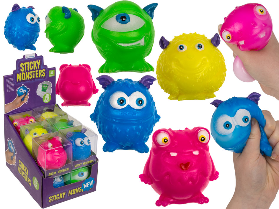  Squishy Sticky Monster – Divertimento, ...