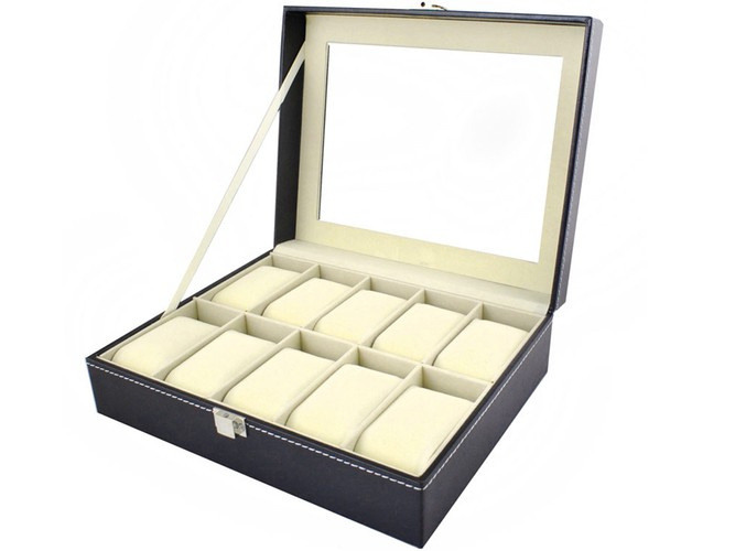 Organisateur de montres avec 10 compartiments