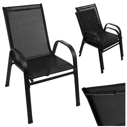  Ensemble de 2 chaises de jardin Gardlov