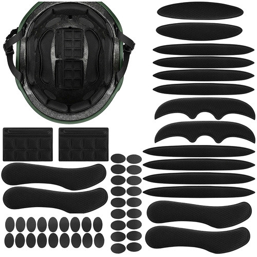  Inserts pour casque - 54 pièces Trizand