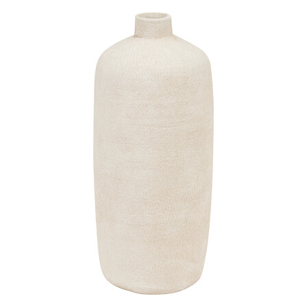  Keramikvase Grab Romia Nude H43, Beige