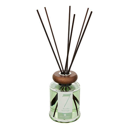  Numia Basil Glass Diffuser 180ml, Celadon Green