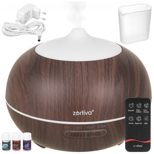  Aromadiffuser - luchtbevochtiger 400 ml Zortiva