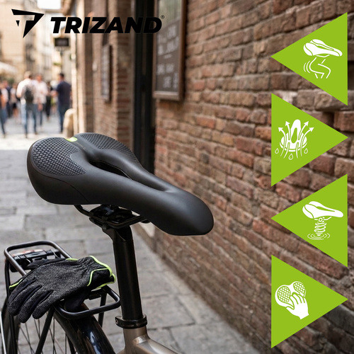  Fahrradsattel 28x14cm Trizand