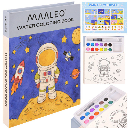  Coloriage à l'eau - l'astronaute ...