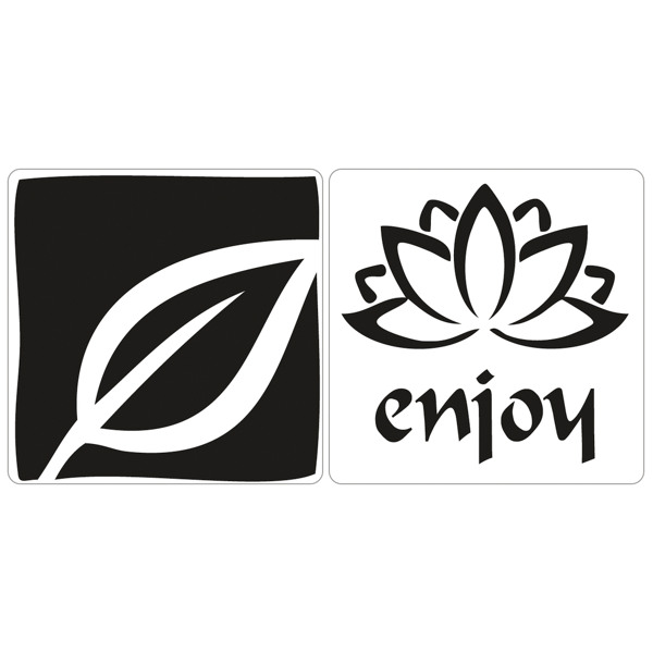 Etiquettes Enjoy, feuille, 2 pièces Etiquettes Enjoy, feuille, 2 pièces