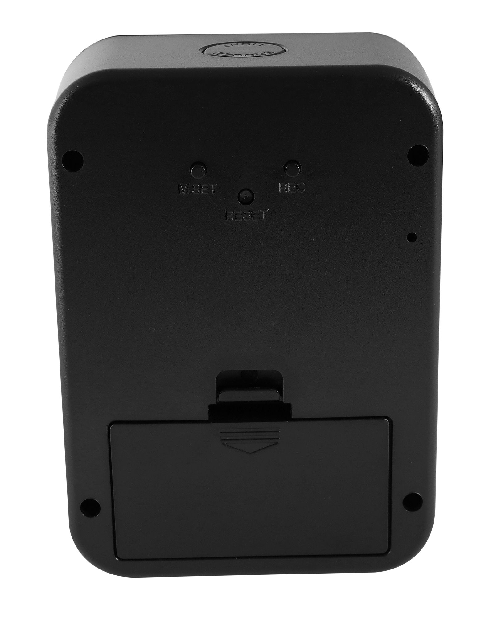  Atlanta radio controlled alarm clock, black, with