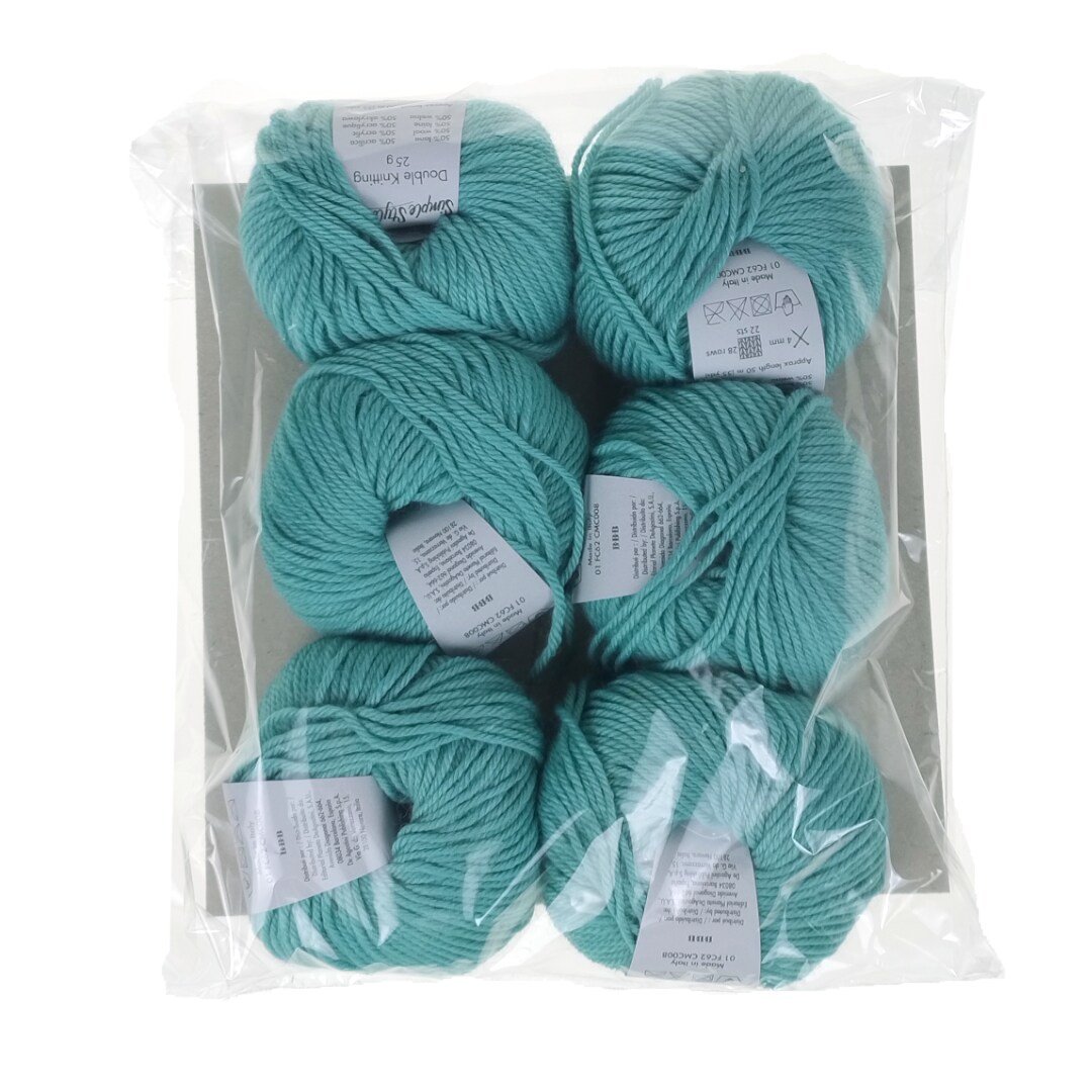  Ensemble de 6 pelotes de laine DeAgostini Simple S