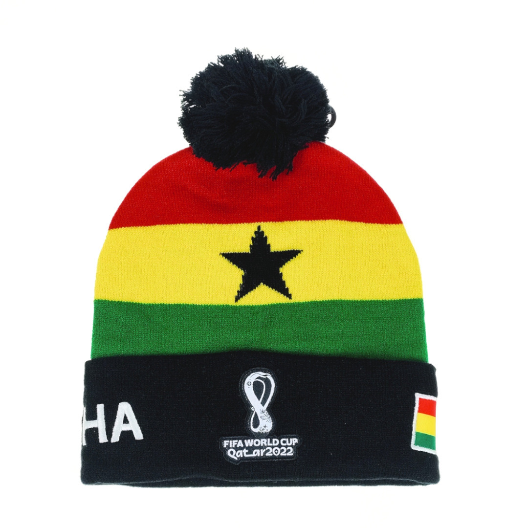  Bonnet d'hiver FWC2022 GHANA Taille unique