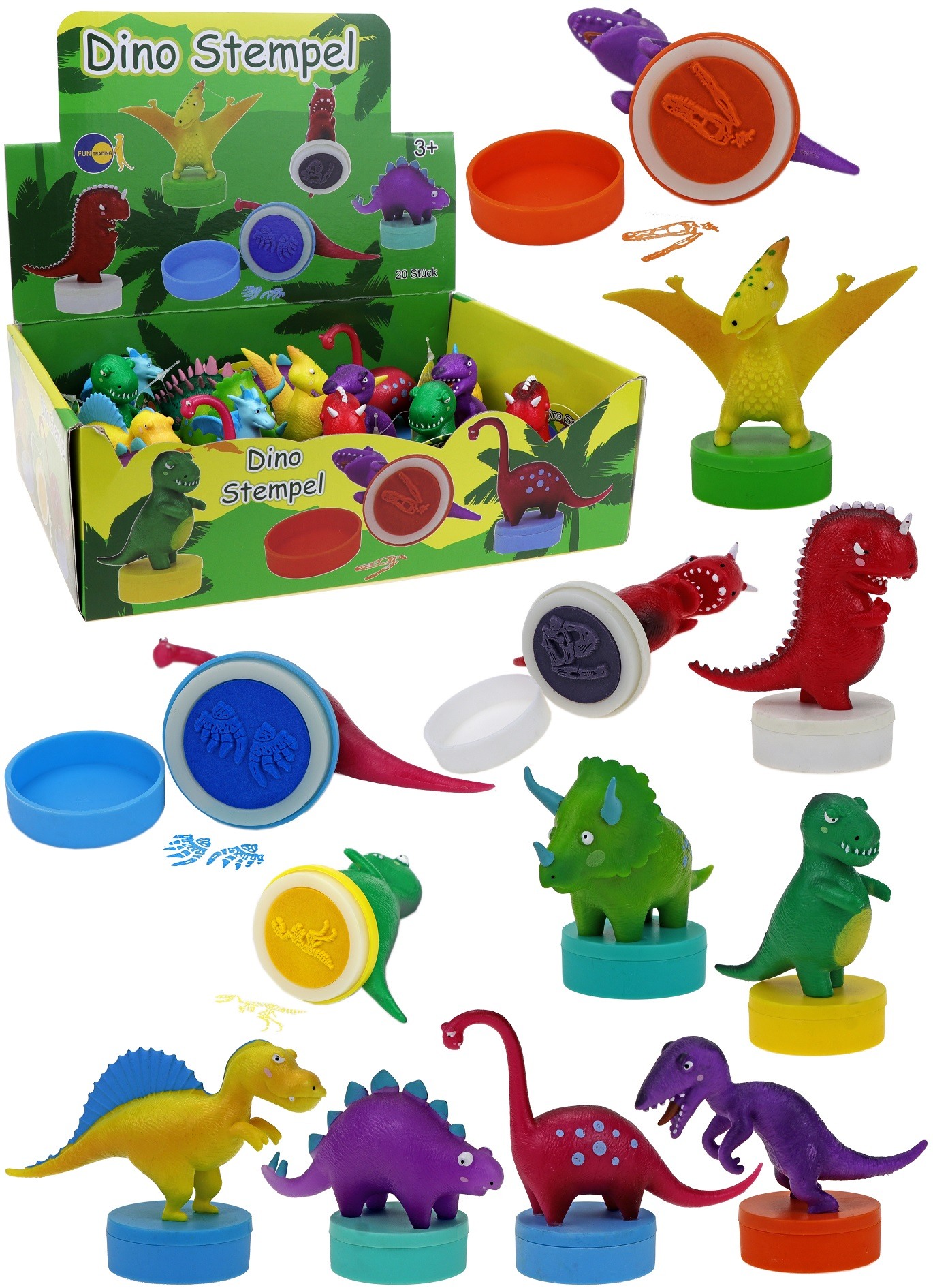  Dino stamp - in the Display