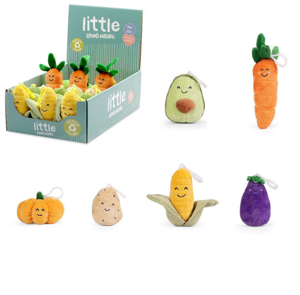  Porte-clés légumes assorti