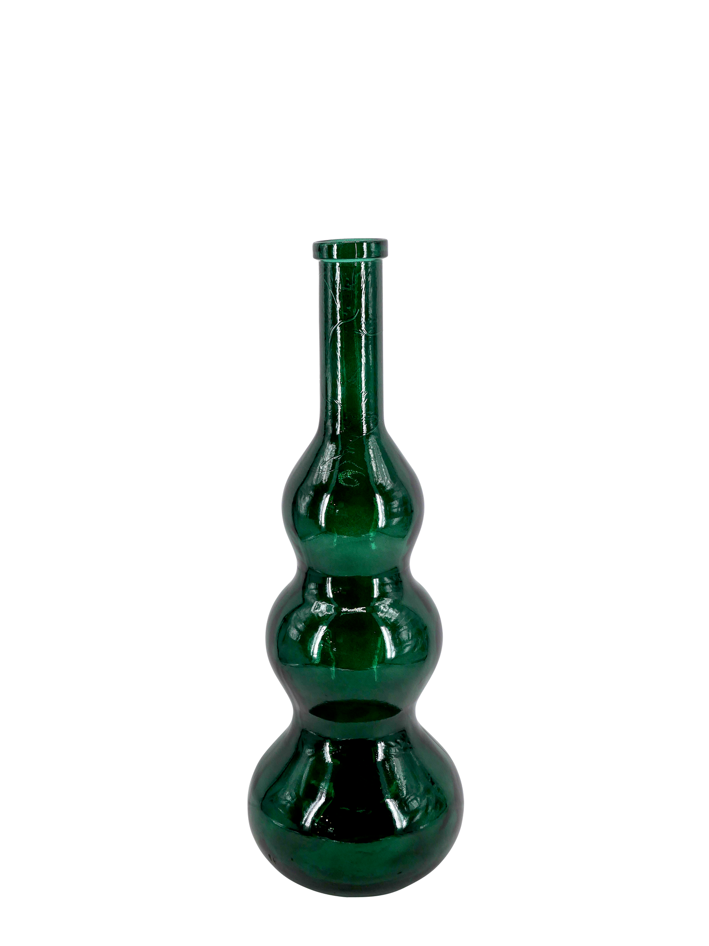  Vase en verre recyclé D27H75cm Fabriqué en Espagne