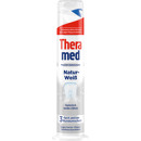 Theramed 100ml natural white in a dispenser