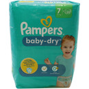 Pampers Baby Dry size 7 Extra Large (15 + kg) 23 p