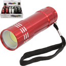 Flashlight 9cm in the Display 3 colors assorted