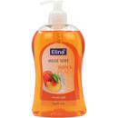 Soap liquid Elina 500ml peach with dispenser