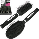 Hairbrush rubberized 6- times assorted in the Disp