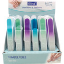 Nail files glass Elina 19,5x2cm with protective co