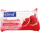 Elina Soap Pomegranate 80g piece in foil